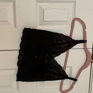 Victoria's Secret Black Lace Bralette